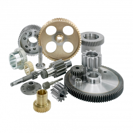 Cylindrical gears & spiral gears