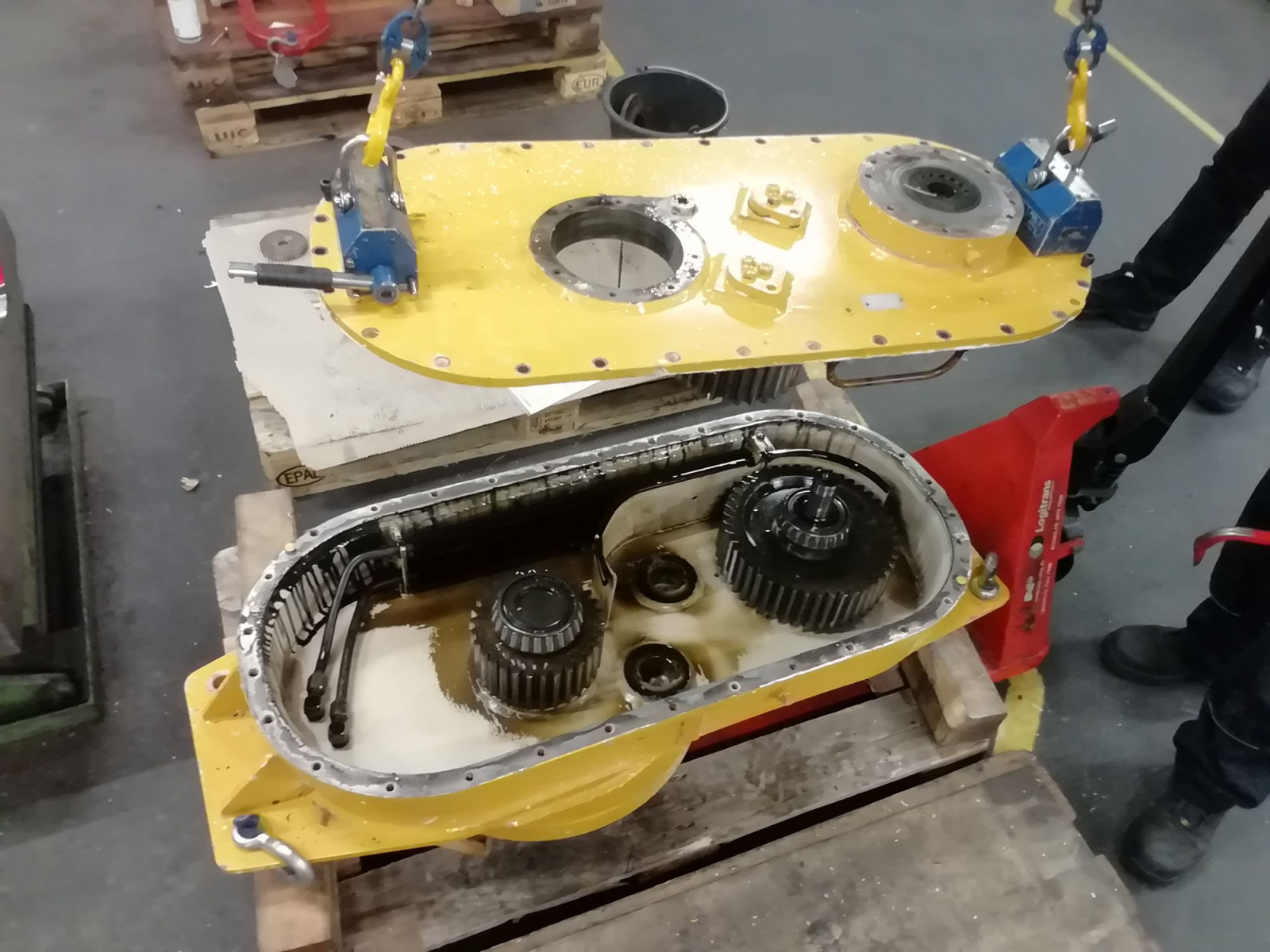 Industrial gear refurbishment