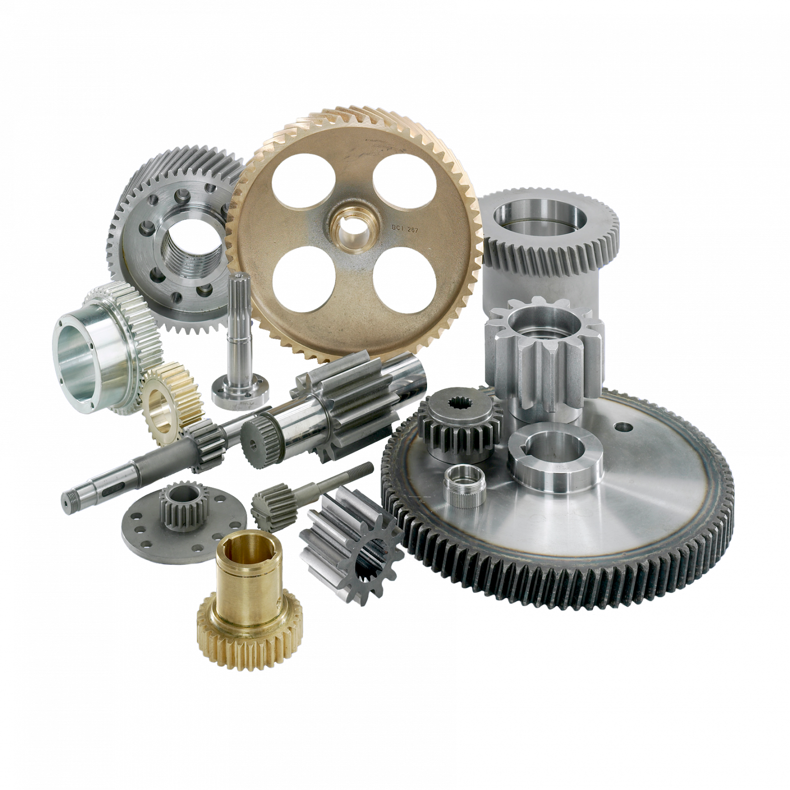 Cylindrical gears & spiral gears