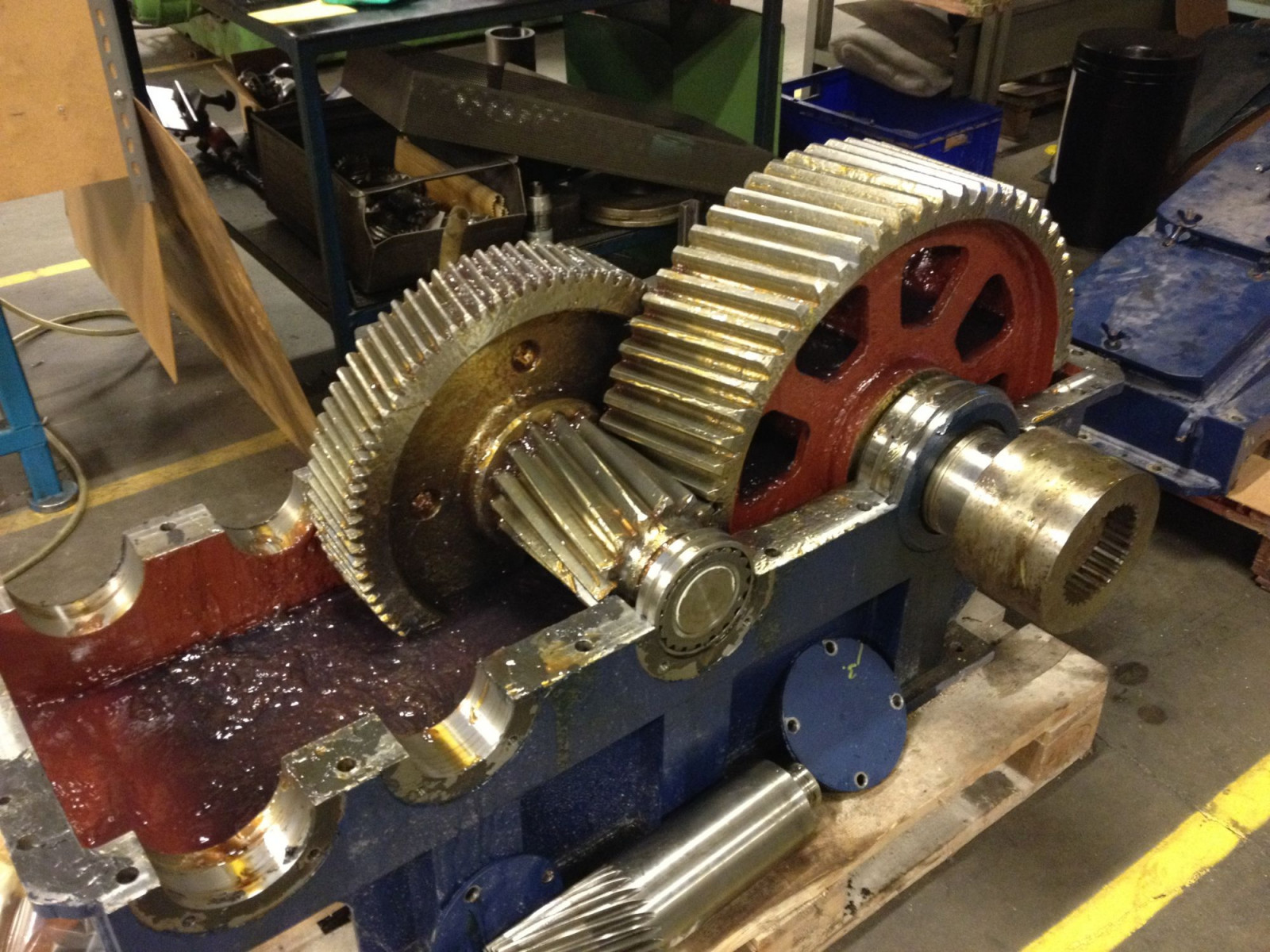 Industrial gear refurbishment