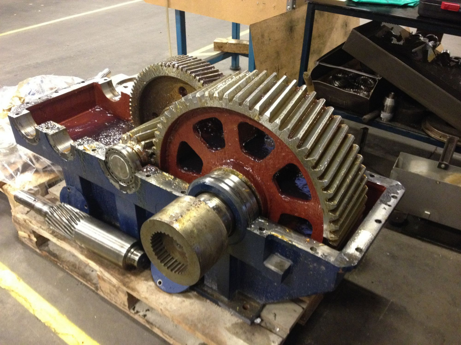 Industrial gear refurbishment