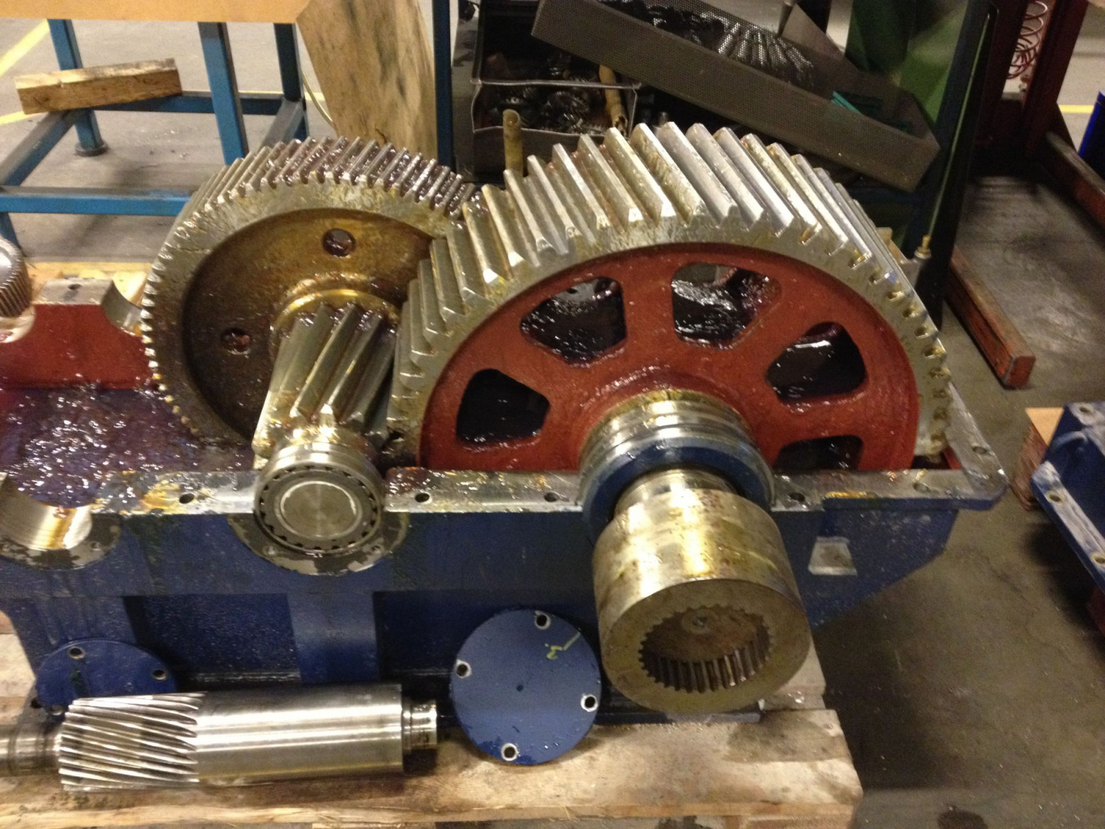 Industrial gear refurbishment