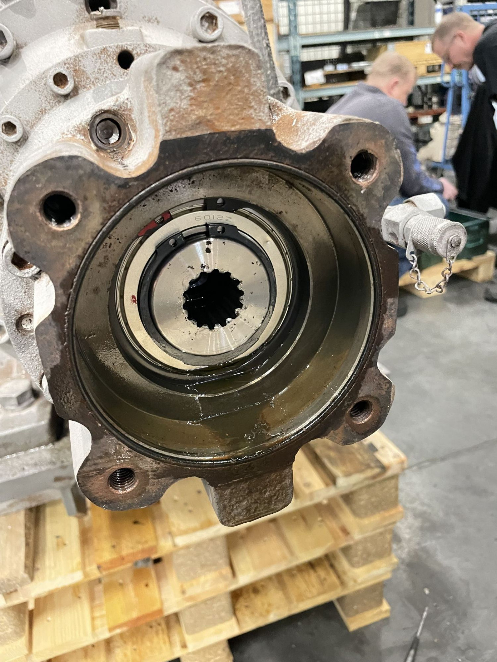 Industrial gear refurbishment